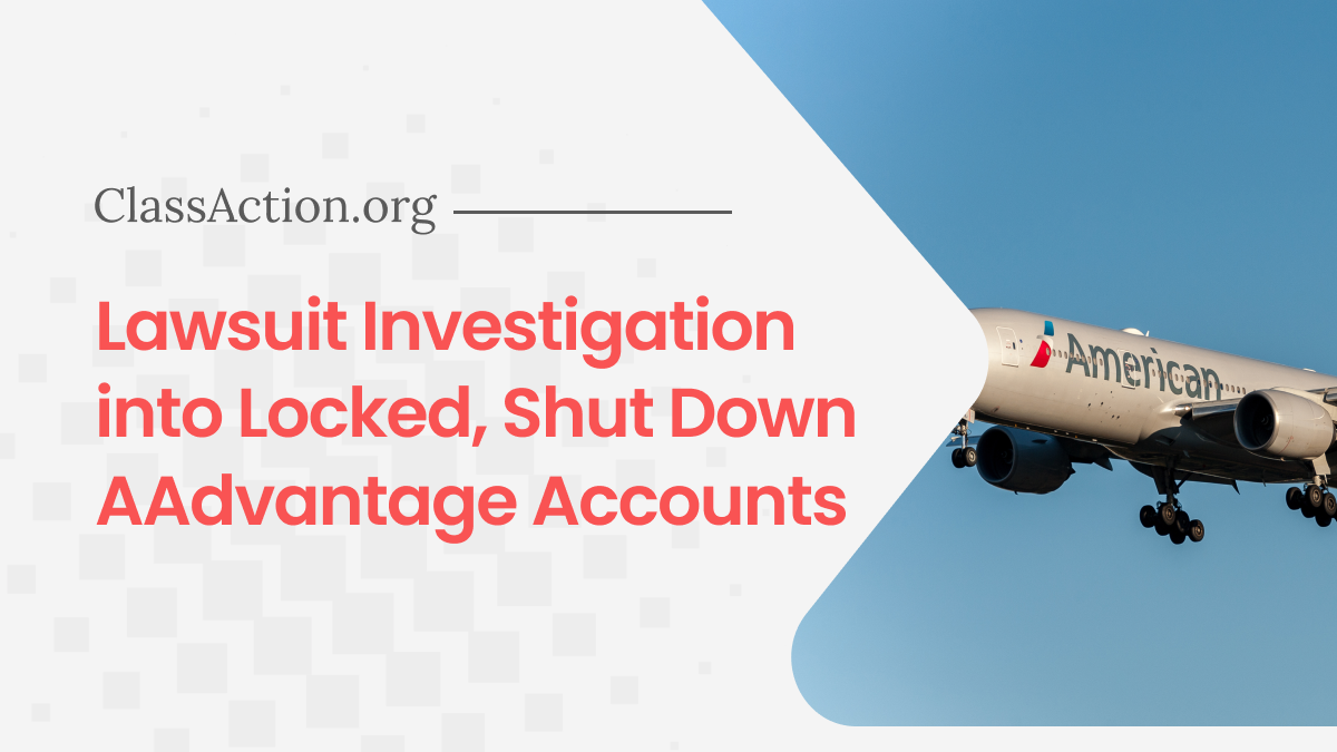 AAdvantage Locked, Shut Down Account Lawsuits