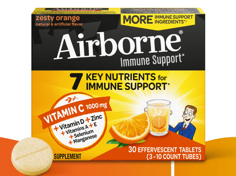 Airborne Class Action Lawsuit Challenges Vitamin C Dosage Claims on Product Labels
