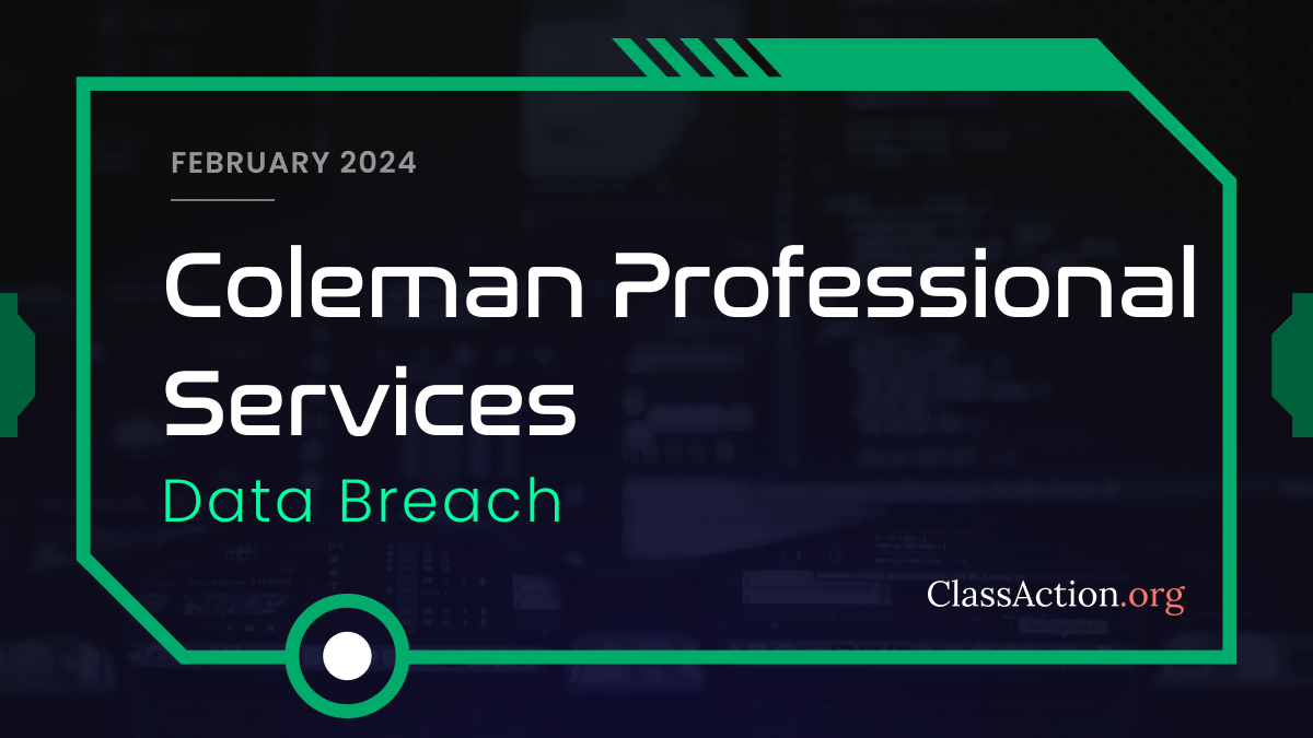 Coleman Health Services Data Breach Lawsuit Investigation
