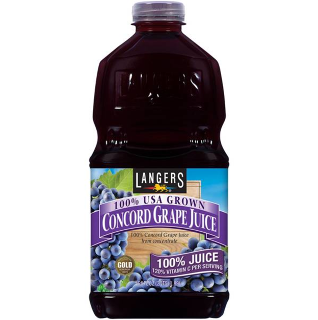 Class Action Lawsuit Claims Langers Concord Grape Juice Is Not ‘100% Juice’