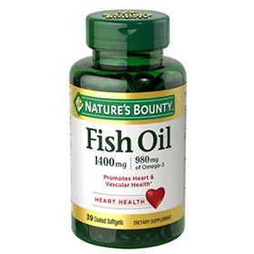 Fish Oil Supplements Lawsuit Claims Nature’s Bounty Overstates Heart Health Benefits