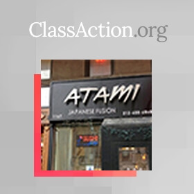 Atami Japanese Fusion Fried with Class Action Over Unpaid Wages