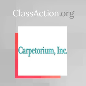 Carpetorium Hit with Laborer's Wage and Hour Class Action