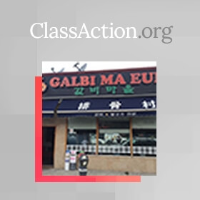 NY Restaurant Galbi Ma Eul Eyed with Wage and Hour Class Action