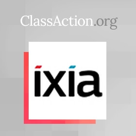 Ixia and Others Face Securities Class Action
