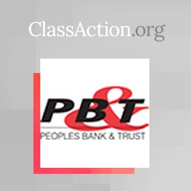 Peoples Bank and Trust Company Named in TCPA Class Action