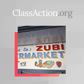 Zubi Supermarket Bagged with Unpaid Overtime Lawsuit