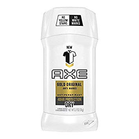 Axe ‘Anti Marks Protection’ Antiperspirants Leave Marks and Stains, Class Action Claims