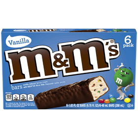 Mars’ M&M’s Ice Cream Bars Contain Less Real Vanilla Than Represented on Packaging, Case Says