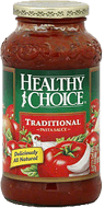 Healthy Choice pasta sauce