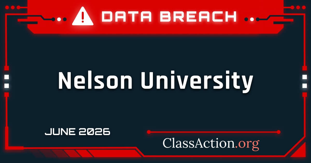 Nelson University Data Breach Exposes Sensitive Student Information