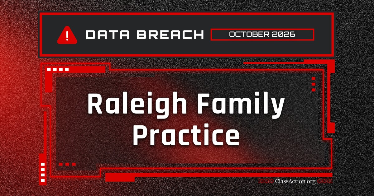 Raleigh Family Practice Data Breach? Lawyers Investigate Reports