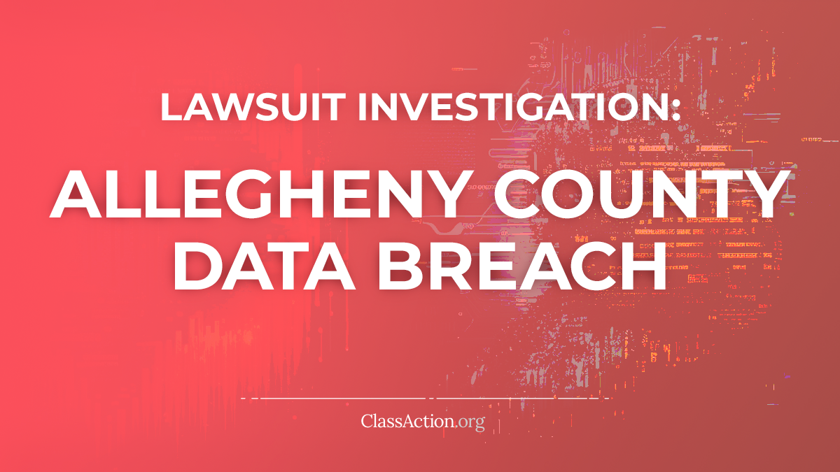 Allegheny County Data Breach Lawsuit