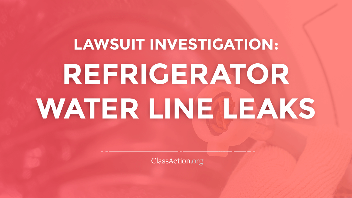 Refrigerator Water Line Leaks Whirlpool, Many Others
