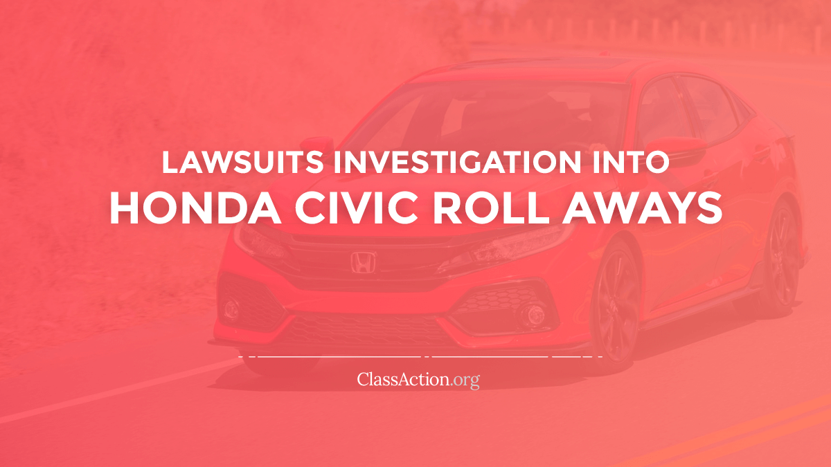 Honda Civic Rolls in Park Lawsuit Investigation