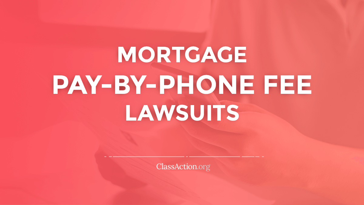 Illegal Bank Convenience Fees Mortgages, Credit Cards