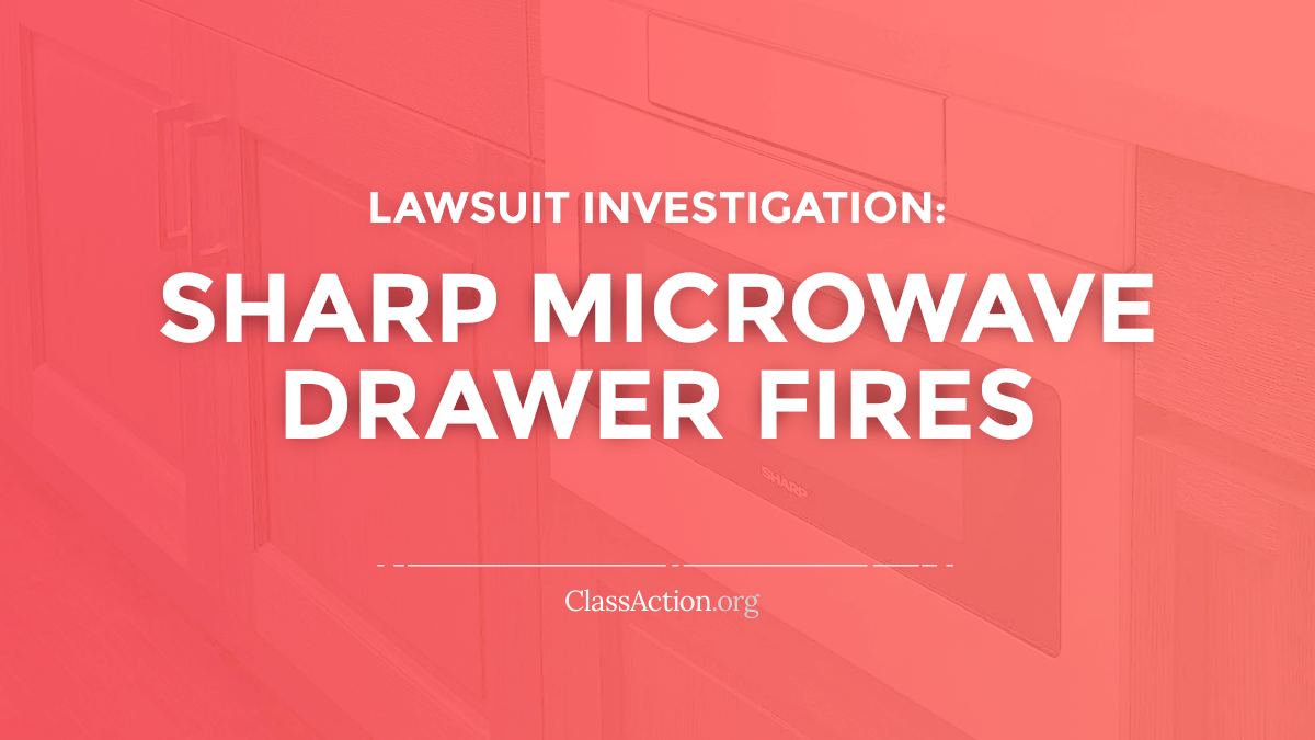 Bosch Microwave Drawer Lawsuit | Smoking, Burning | ClassAction.org