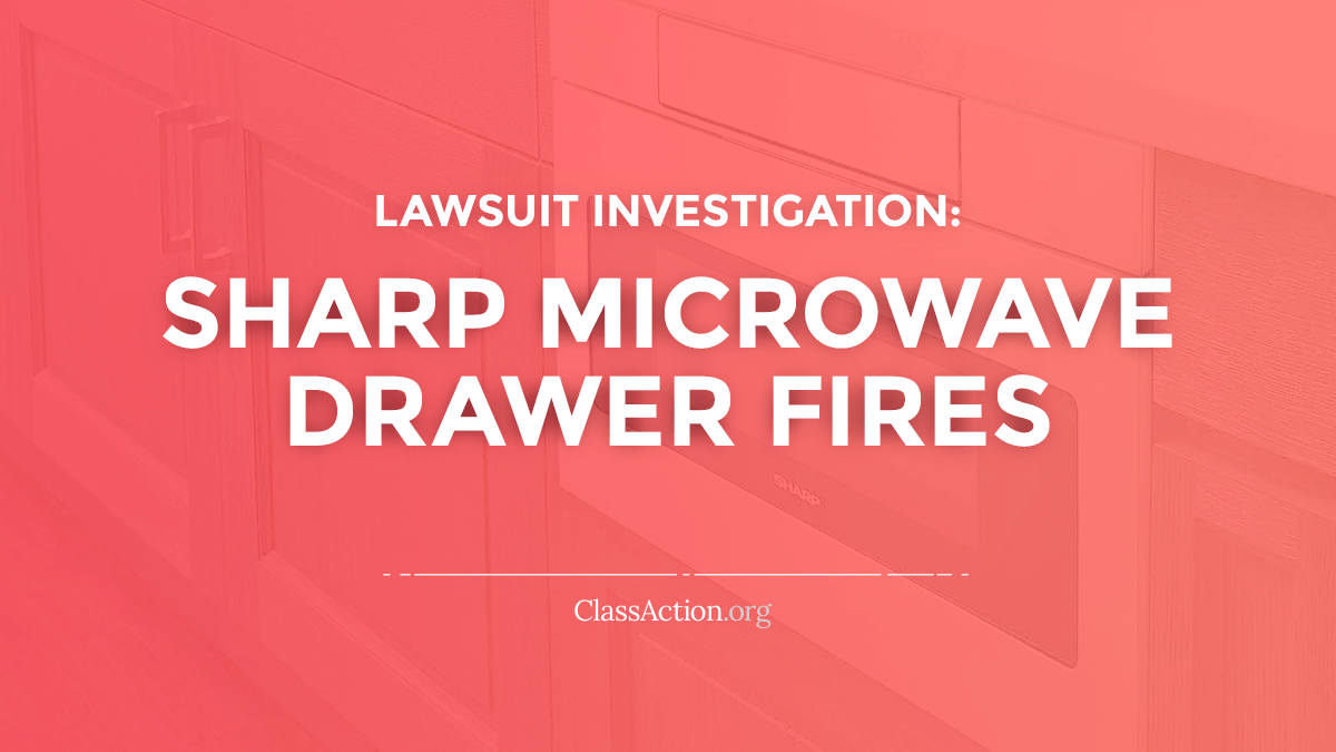 Bosch Microwave Drawer Lawsuit Smoking, Burning