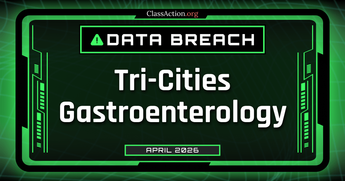 Tri-Cities Gastroenterology Data Breach Affects Over 67K Patients