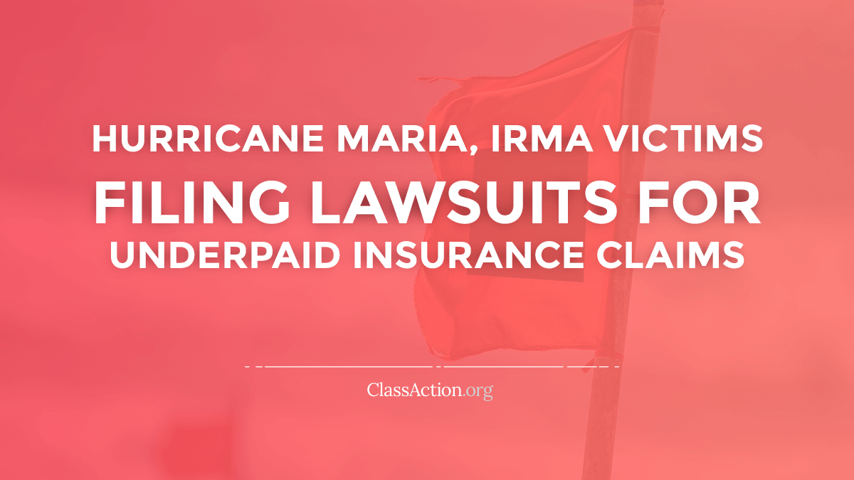 Hurricane Insurance Claim Lawsuits US Virgin Islands