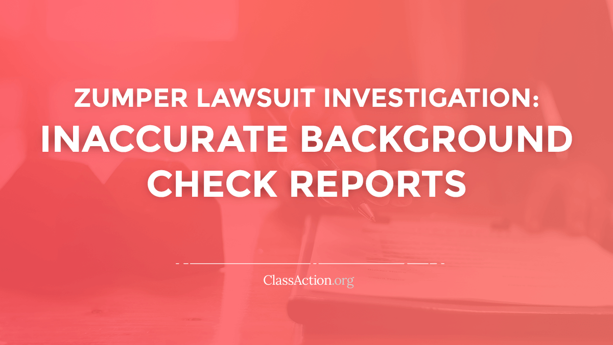 Zumper Inaccuracies Lawsuits Landlord Background Checks