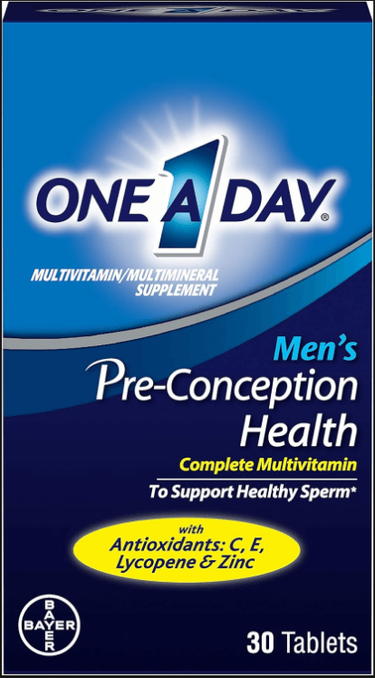 Class Action Says Sperm Health Claims for One A Day Men&rsquo;s Pre-Conception Multivitamin Are Misleading