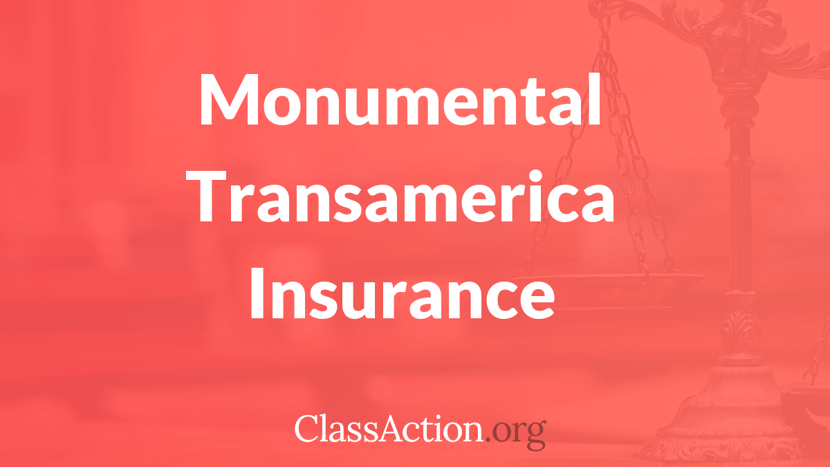 Monumental, Transamerica Life Insurance Lawsuits