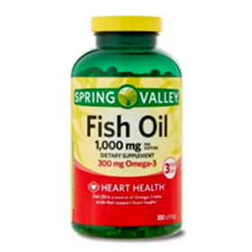 Walmart Misrepresents Spring Valley Omega-3 Fish Oil Supplements’ Heart Health Benefits, Class Action Says