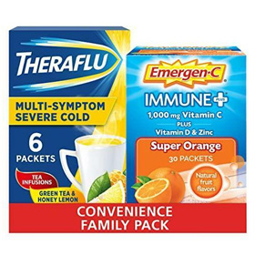 Combo Packaging of TheraFlu, Emergen-C Misleads Consumers About Vitamin C, Class Action Says
