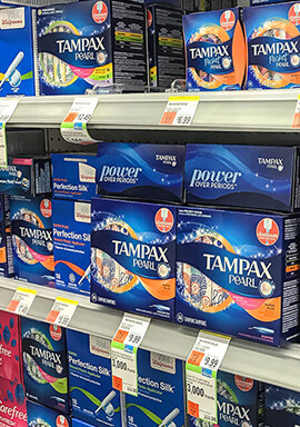 Tampax Pure Cotton Tampons Contain Toxic ‘Forever Chemicals,’ Class Action Alleges