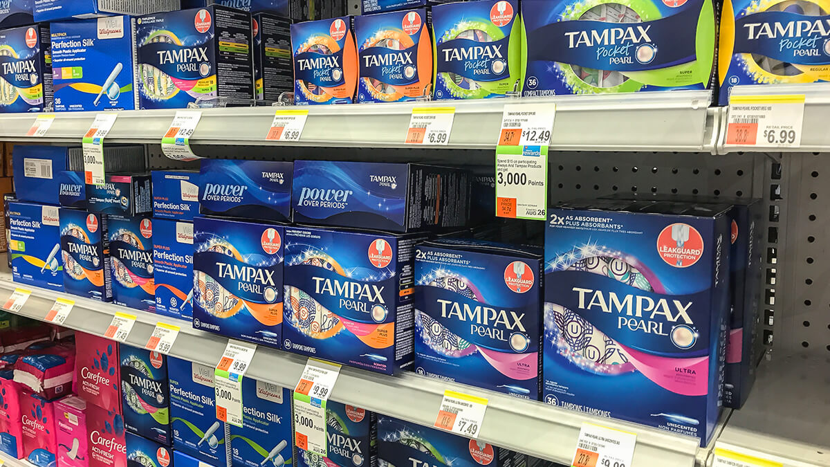 Tampax Class Action Lawsuit Says Pure Cotton Tampons Contain Toxic