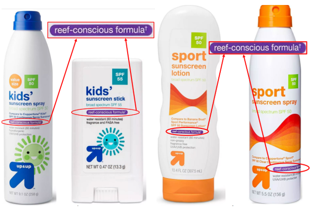 Target sunscreen sales
