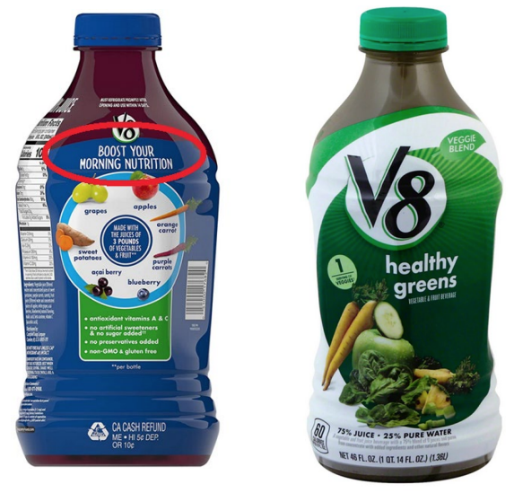 V8 Juice Blends Not as Healthy as Advertised Given Sugar Content Class Action Says