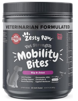 Zesty Paws Dog Supplements Contain Less of Joint Health Ingredient Than ...