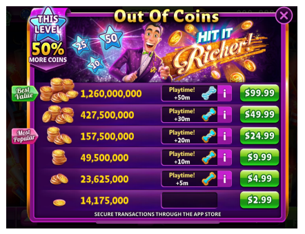 Big Fish Casino video game constitutes illegal online gambling